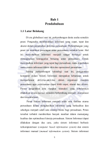 Perancangan dan Implementasi Sistem Informasi Perhitungan Arus