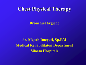chest physical therapy