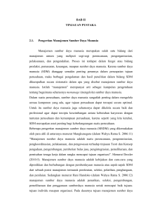 BAB II TINJAUAN PUSTAKA 2.1. Pengertian