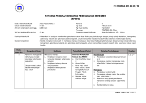 rencana program kegiatan perkuliahan semester (rpkps)