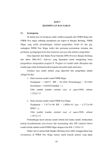 BAB V KESIMPULAN DAN SARAN 5.1 Kesimpulan Di