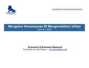 Analisis Ekonomi Mingguan Analisis Ekonomi Mingguan