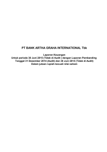 PT BANK ARTHA GRAHA INTERNATIONAL Tbk