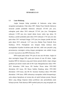 1 BAB 1 PENDAHULUAN 1.1 Latar Belakang Angka harapan hidup