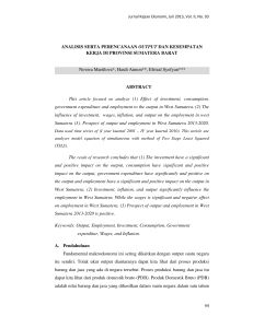 ANALISIS SERTA PERENCANAAN OUTPUT DAN