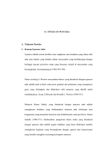 11. TINJAUAN PUSTAKA A. Tinjauan Pustaka 1. Konsep Upacara