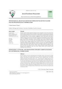 Jurnal Kesehatan Masyarakat