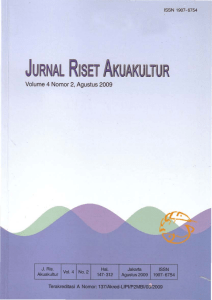 JURNAL RISEl AKuAKULTUR