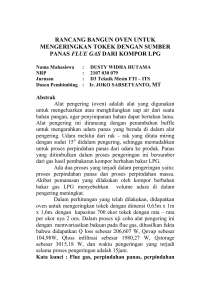 rancang bangun oven untuk mengeringkan tokek