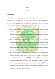 BAB V PENUTUP 5.1 Kesimpulan Penelitian ini membahas