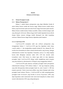 BAB II TINJAUAN PUSTAKA 2.1 Sistem Perangkat Lunak 2.1.1