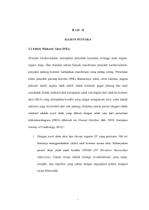 B A B   II KAJIAN PUSTAKA 2.1 Infark Miokard Akut (IMA) Penyakit