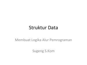 Struktur Data