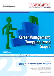 Career Management: Tanggung Jawab Siapa