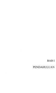 BABI PENDAHULUAN