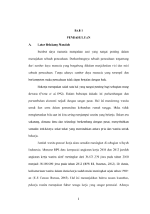 1 BAB I PENDAHULUAN A. Latar Belakang Masalah Sumber daya
