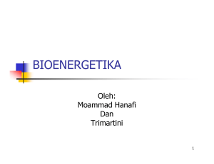 BIOENERGETIKA