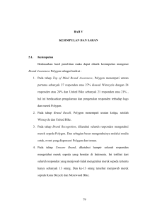 79 BAB V KESIMPULAN DAN SARAN 5.1. Kesimpulan Berdasarkan