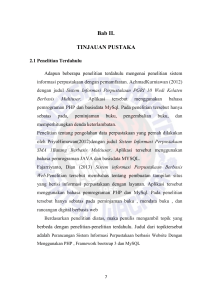 Bab II. TINJAUAN PUSTAKA