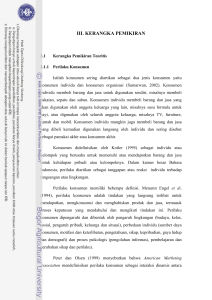 Analisis loyalitas konsumen terhadap susu formula