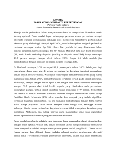 Purbaya Yudhi Sadewa Senior Economist Danareksa Research