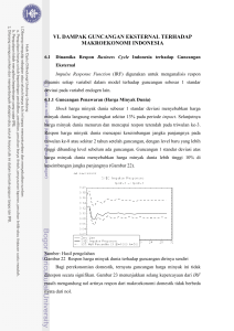 vi. dampak guncangan eksternal terhadap