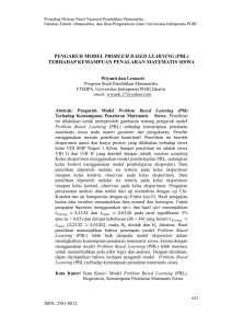 (pbl) terhadap kemampuan penalaran matematis siswa - e