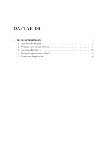 DAFTAR ISI - Info kuliah Dr. Julan Hernadi