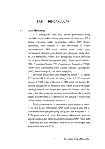 bab i pendahuluan - Repository Maranatha