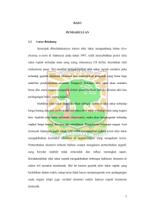 BAB I PENDAHULUAN 1.1 Latar Belakang Semenjak