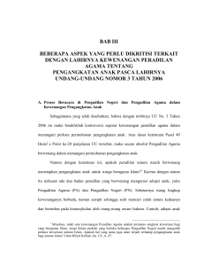 bab iii beberapa aspek yang perlu dikritisi terkait dengan