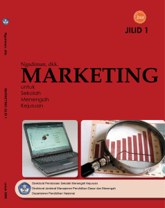 Marketing Jilid 1 Kelas 10 Ngadiman dkk 2008