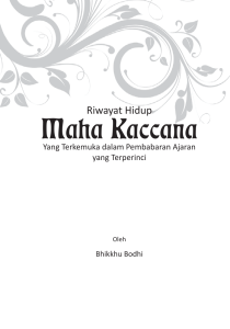Maha Kaccana - DhammaCitta