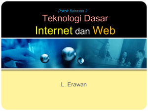 Internet dan Web