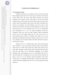 BAB V. HASIL DAN PEMBAHASAN