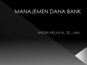 alokasi dana bank (manajemen perbankan)