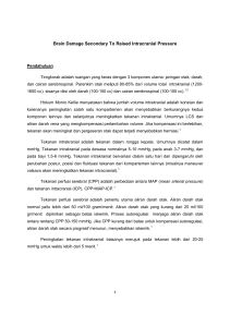 Brain Damage Secondary To Raised Intracranial Pressure