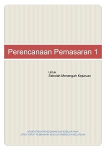 Perencanaan Pemasaran 1