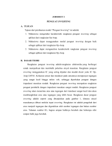 Penguat Inverting - Teknik Elektro – UM