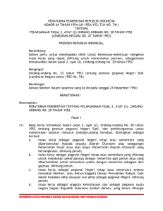 lembaran negara tahun 1950 - 1997