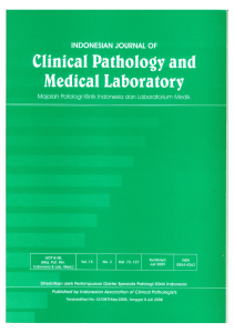 this PDF file - indonesian journal of clinical pathology and