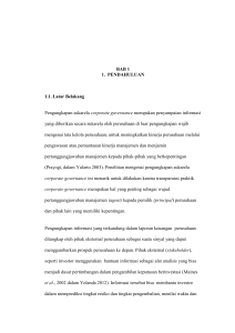 1 BAB 1 1. PENDAHULUAN 1.1. Latar Belakang Pengungkapan