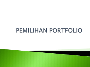 pemilihan portfolio