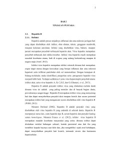 5 BAB 2 TINJAUAN PUSTAKA 2.1. Hepatitis B 2.1.1 - USU-IR