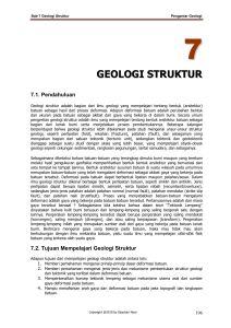 Bab-7 Geologi Struktur