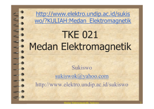 TKE 021 Medan Elektromagnetik