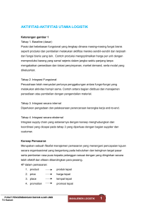 SUPPLY CHAIN MANAGEMENT and LOGISTIC