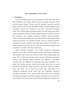 BAB VI KESIMPULAN DAN SARAN 5.1. Kesimpulan