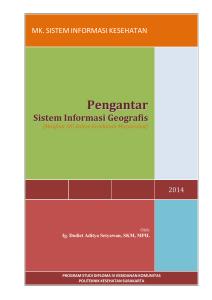 Pengantar Sistem Informasi Geografis (SIG)