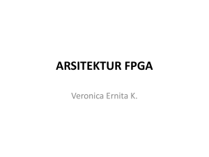 ARSITEKTUR FPGA